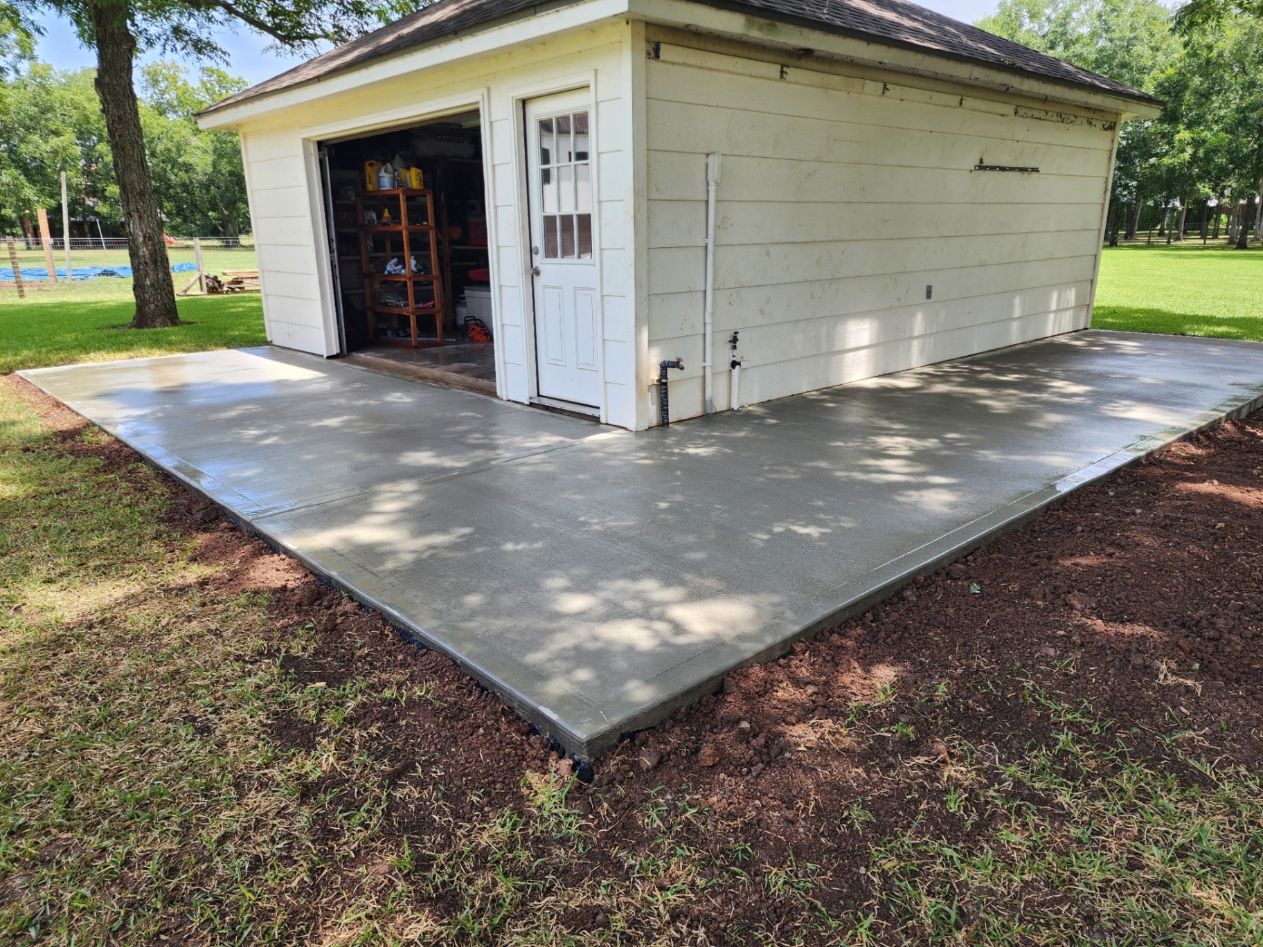 Workshop slab